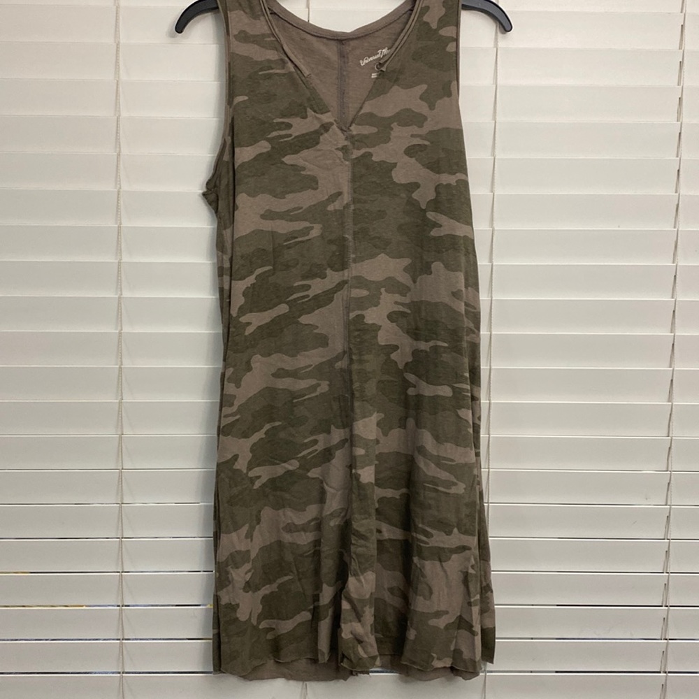 Universal Thread camo sleeveless swing dress size small